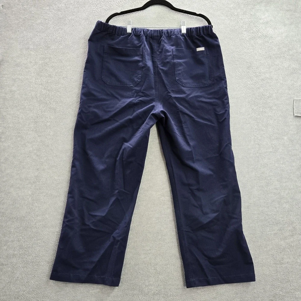 FIGS Men Scrub Pants XL Blue Pisco Basic Scrub FM4500 26